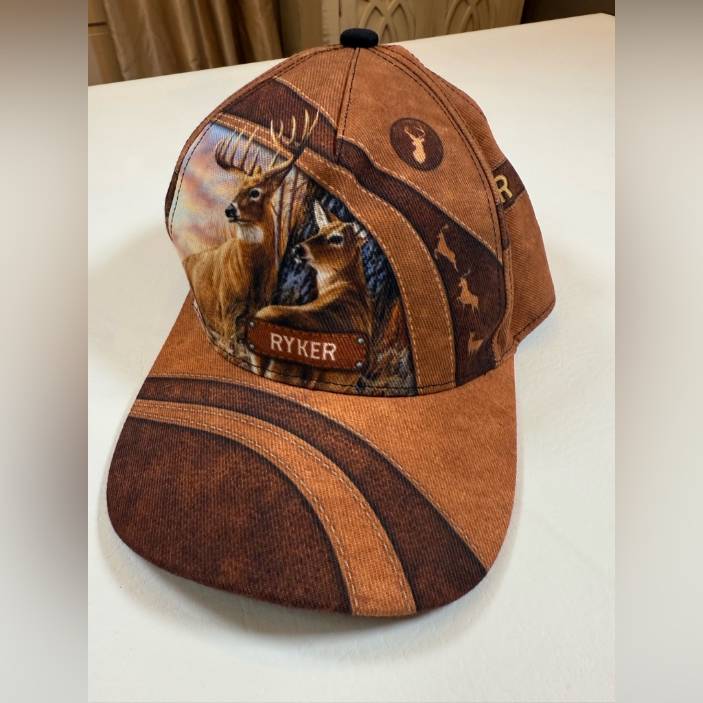 Nwot Ryker Personalized Hunting Classic Hat Cap Baseball Cap Hat
